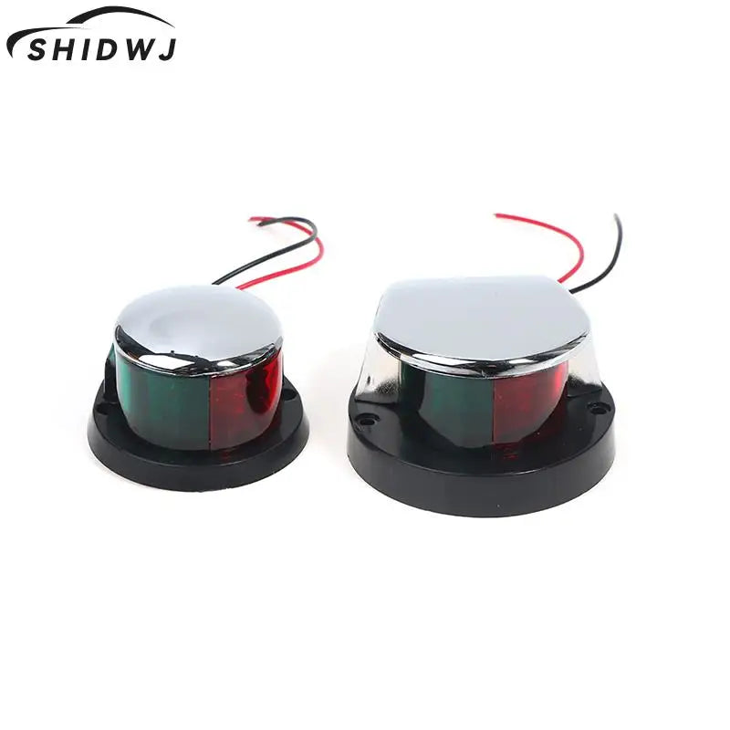 Luzes vermelhas e verdes para barco, 12v, led, arco, navegação, luz vermelha, verde, sinal de vela, para marinho, barco, iate, luz de advertência