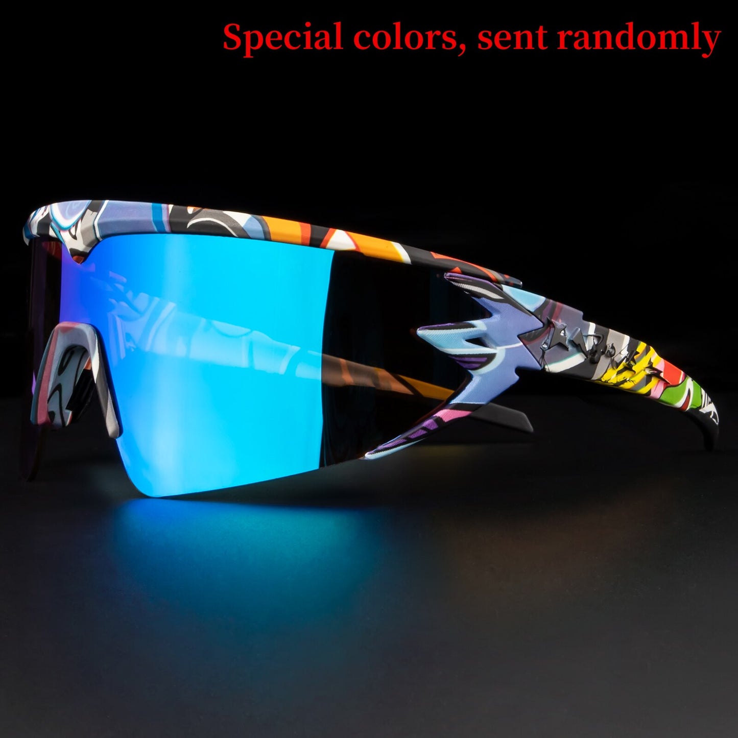 New design replace glasses frame Polarized Cycling Glasses For Man Women Bike Eyewear Cycling Sunglasses 4 Lens Goggles MTB UV