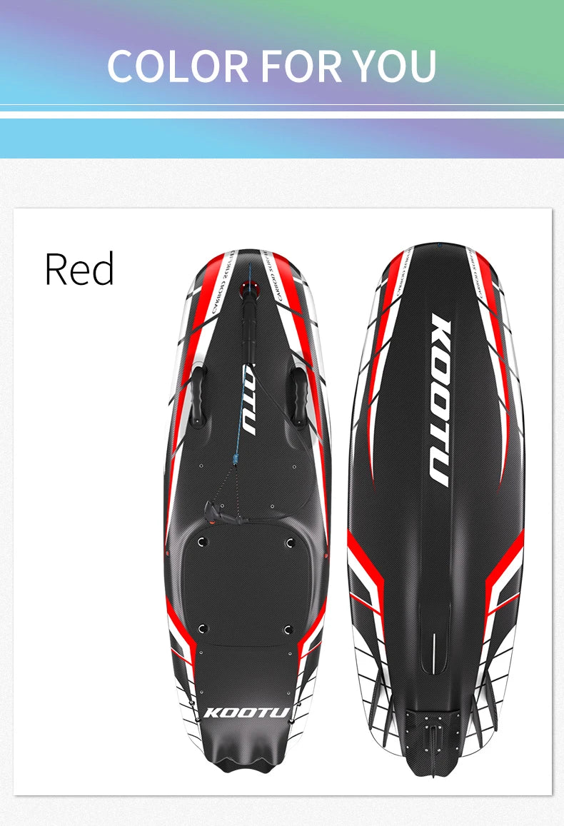 KOOTU Jet Surfboards Full Carbon Fiber Surfboards Gasoline Surfboards 109cc Power Electric Surfboards Water Surfboards