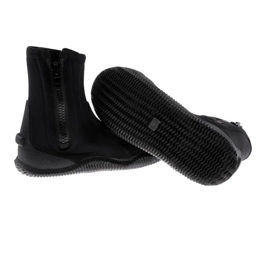 Professional 5mm Neoprene Scuba Diving Boots Surfing Swim Water Sports Canoe Kayak Warm Boots Shoes Wetsuit Boots for Snorkeling