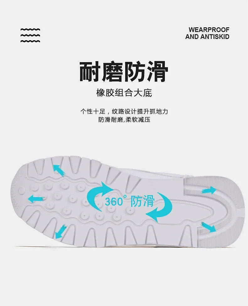 2024 Men Shoes Men Casual Shoes Waterproof Breathable Non-slip Masculino Running Outdoor Walking Couple Sneakers Plus Size 36-47