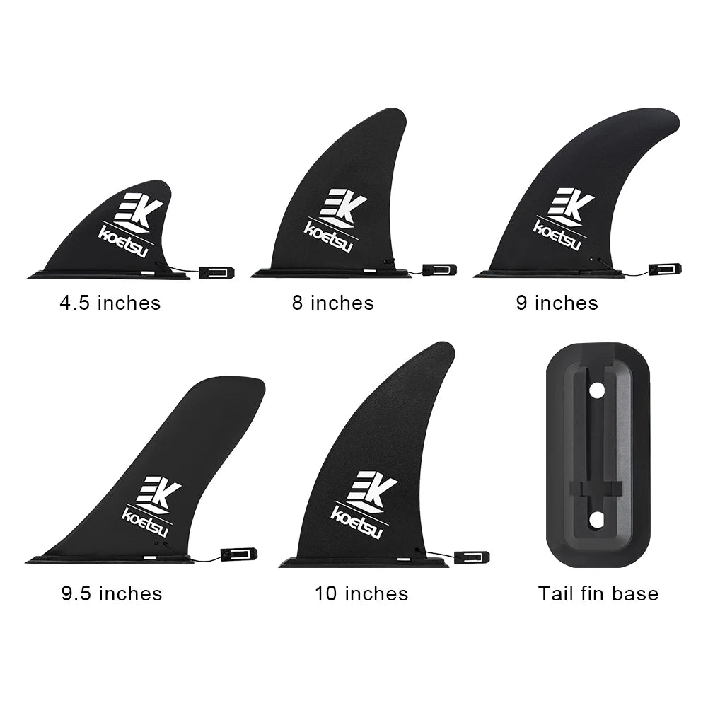 Surfboard Fin Quick Release Paddle Board Fin Detachable Surfboard Tail Fin Stablizer Stand Up Board Surfboard Slide-in Large Fin