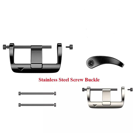 Prendedor de parafuso de aço inoxidável de liberação rápida, 22 26mm para relógio garmin fenix 7x 6x fenix 7 6 5x 5 com conector de fivela de fácil ajuste