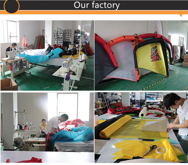 Handheld Inflatable Kitesurf SUP Surfing Board Wing Foil Sail Windsurf Wingsurf 3M 4M 5M 6M