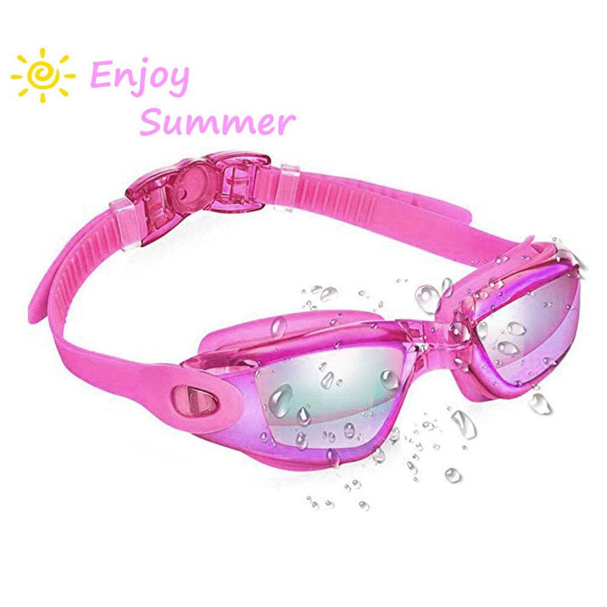 Optical Swimming Goggles Men Women Myopia Pool Earplug Professional Waterproof Swim Eyewear Prescription Adult Diving Glasses