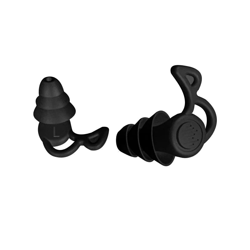 1pair Anti Noise Silicone Earplugs Swimming Ear Plugs Isolation Interference For Work Sleeping Surf Soft Comfort Ear Protector