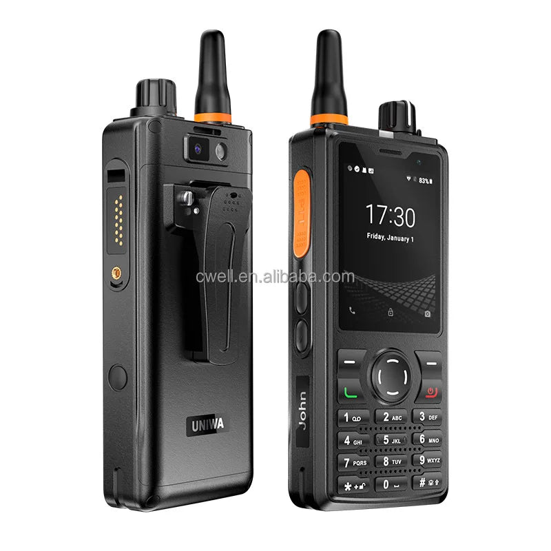 F41 Global 4G LTE PoC Walkie Talkie Professional Handheld Mobile 4600mAh Battery SOS Button 3W IP54 Waterproof Outdoors