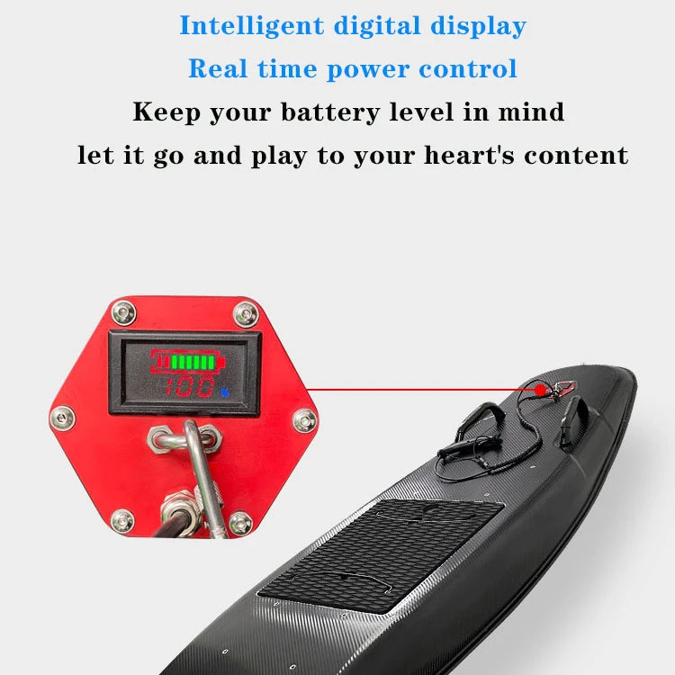 Water Sports Equipment Jetsurf ABS 3.2KWH 55km/H Electric Surf Jet Board Powered Surfboard