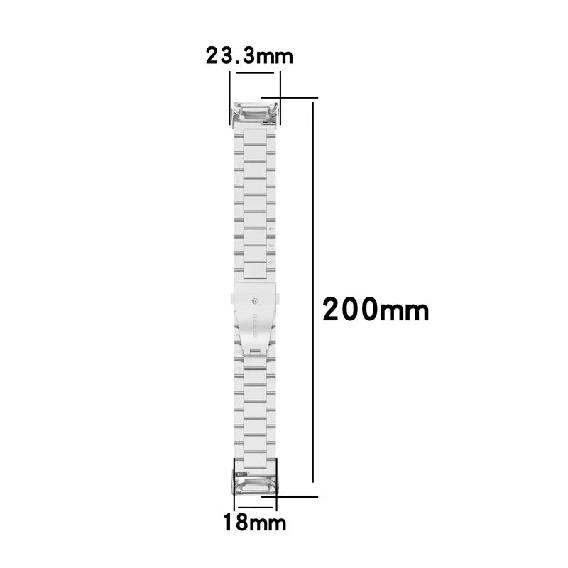 Watch Strap For Fitbit Charge 6 5 Stainless Steel Metal Strap Watchband Bracelet For Fit bit Charge6 5 Smart Watch Correa belt