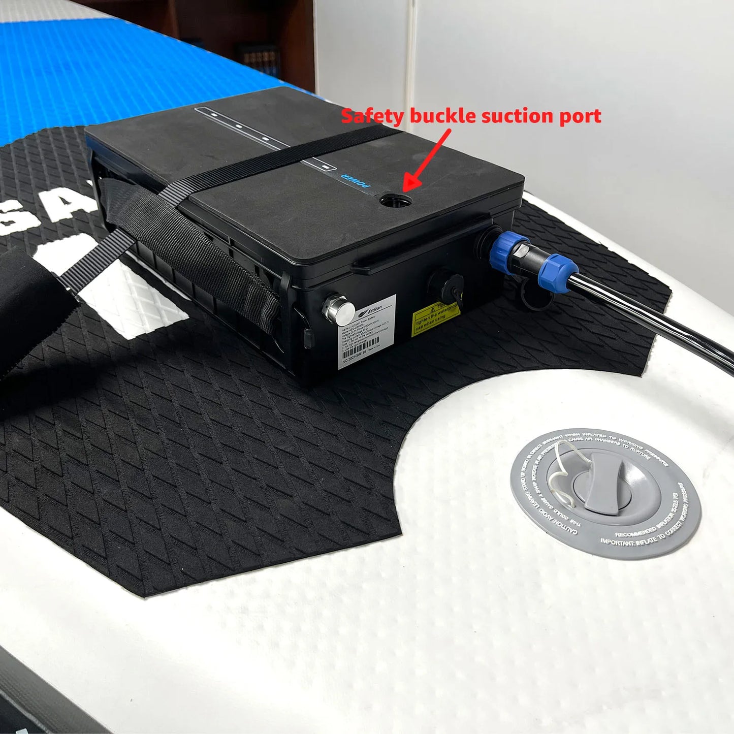 Electric Motor With  Battery Case Fishing Electric Fin Stand Up Paddle Board Push Motor E Fin SUP Surf Kayak POWER FIN