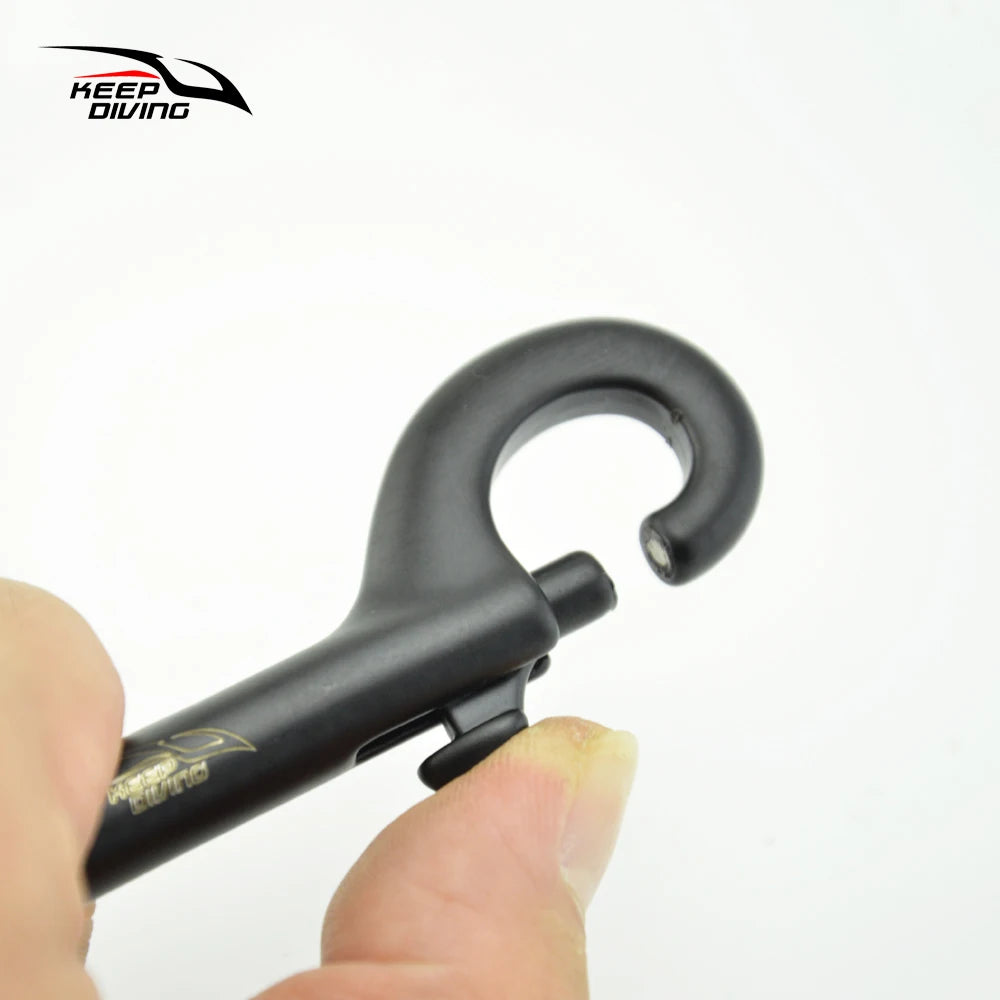 1 PCS KEEP DIVING 316 Stainless Steel Scuba Diving Double Ended Hook Accessory For Equipment BCD Chioce Snap Bolt kit Quick Draw