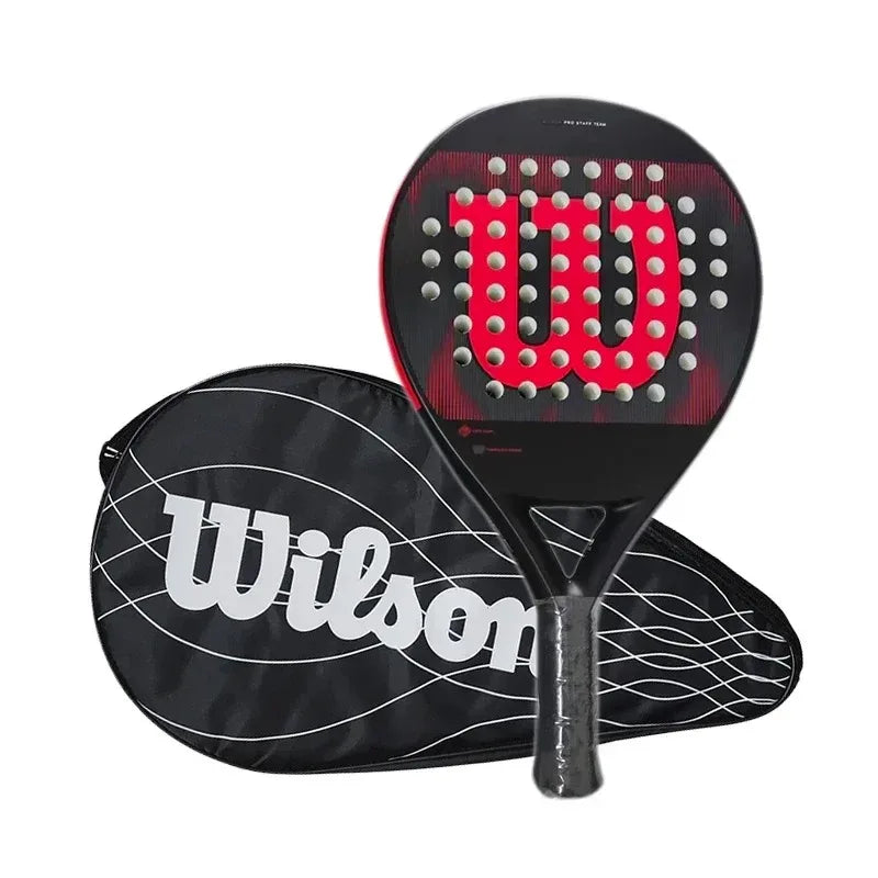 New Pala Padel Tennis Racquet Soft Face Carbon Fiber Lightweight and Fashionable EVA Sports Racquet Outdoor Equipment