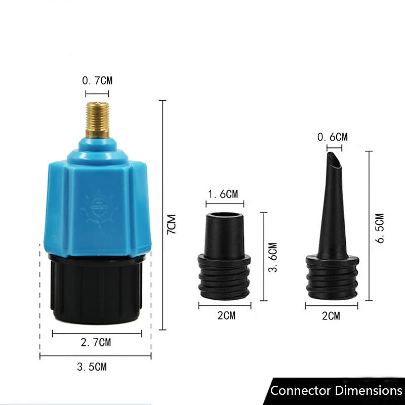 Air Valve Adapter Kayak Kayak Adapter Durable Air Valve Adapter Nylon Kayak Air Pump Adapter for SUP Paddleboard