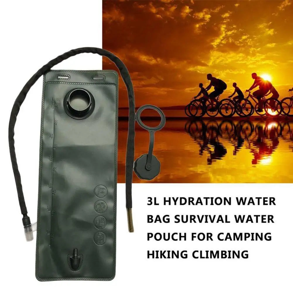 3L Water Bladder Hydration Backpack Cycling Pack Sport Knapsack Running Hiking Climbing Travel Backpack Water Bag Rucksack