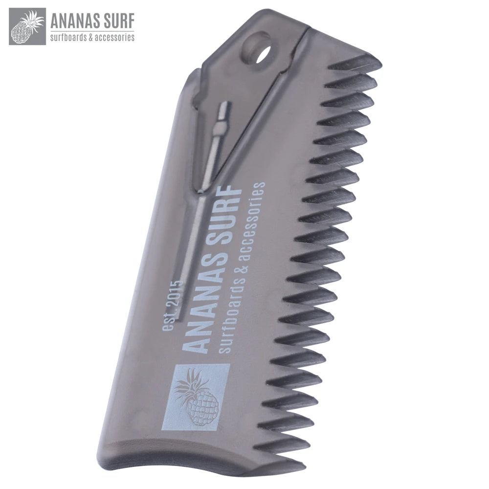 Ananas Surf Wax Comb Surfboard SUP Wax Remove Comb With Fin Key for Water Sports Surf