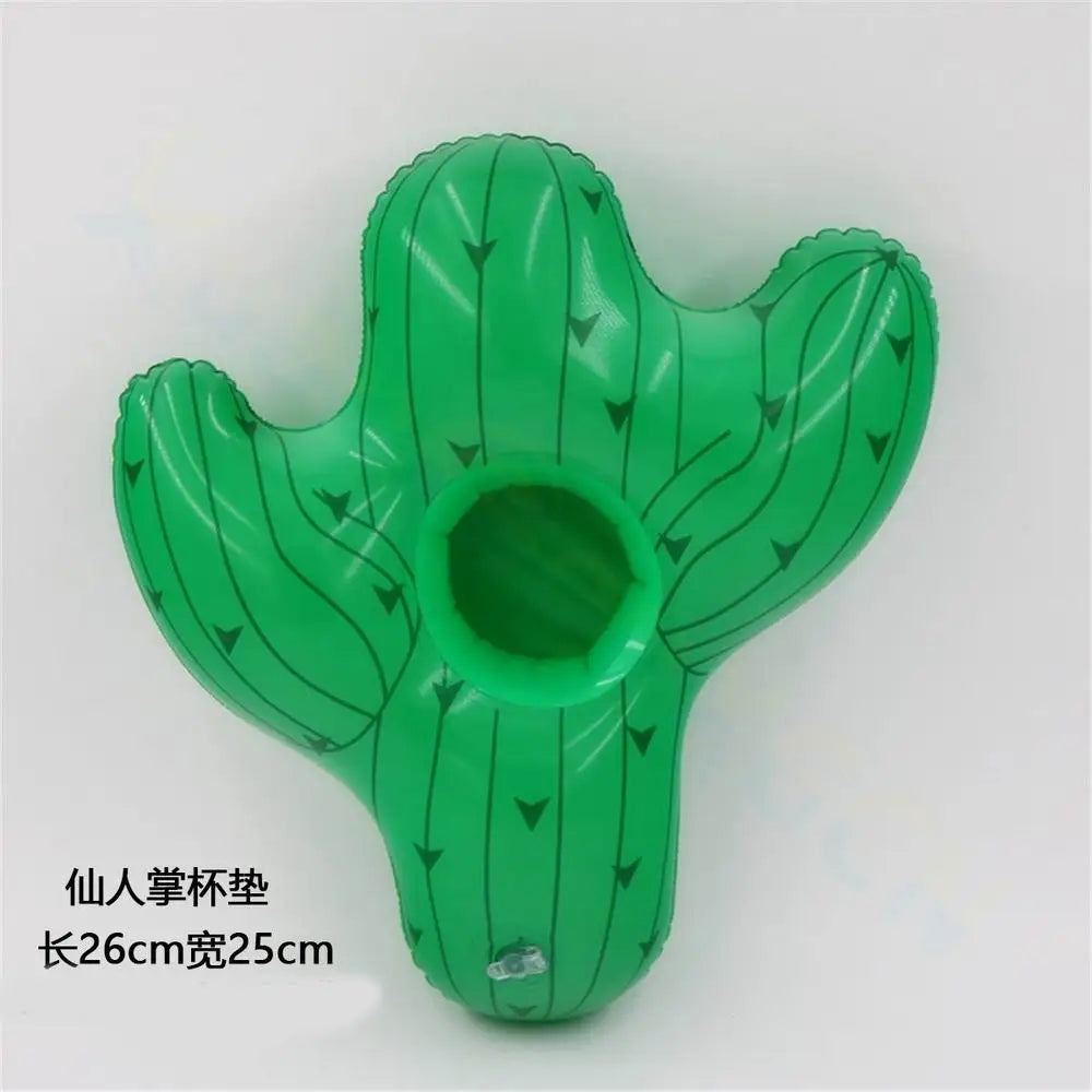 Inflatable Drink Holders Floating Toy Pool Party Bath drinking cup Seat Boat Kids Swimming Inflatable Float Water Fun Pool Toys