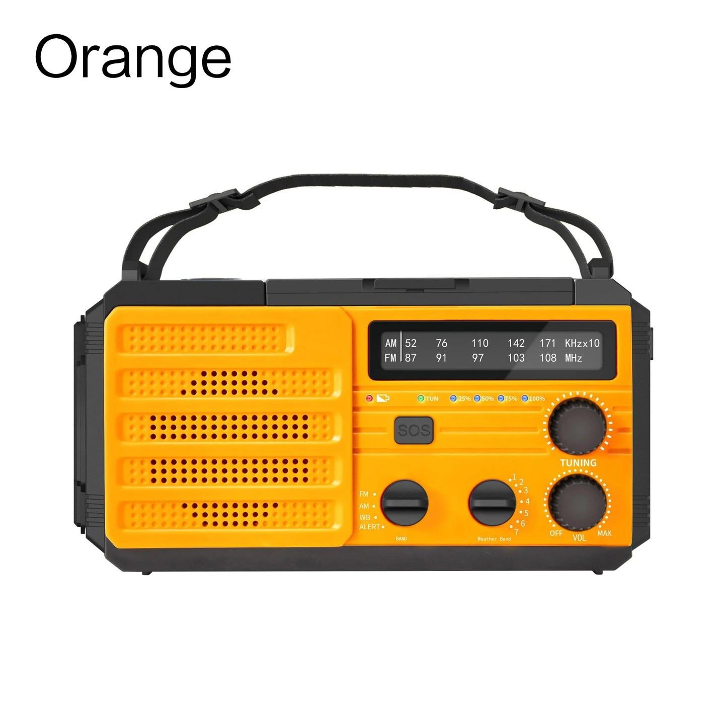 STONEGO Mini Portable Radio Handheld Rechargeable Digital FM USB TF MP3 Player Stonego Speaker Devices Supplies