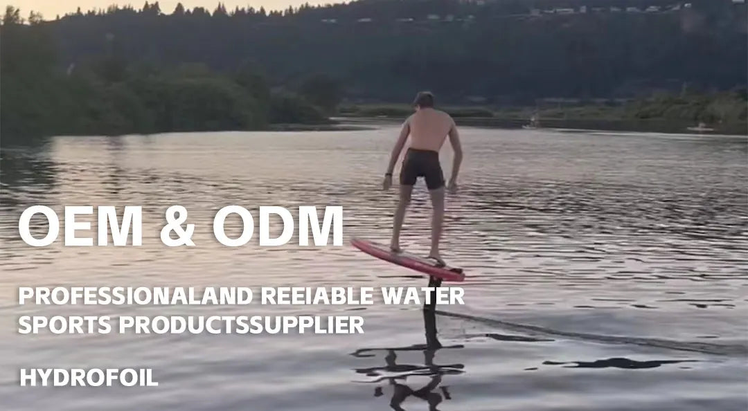 GY-ART1401 Hydrofoil 1611sqcm High Performance Carbon Fiber Unpowered Large Blade for Beginner Water Sports Surfing