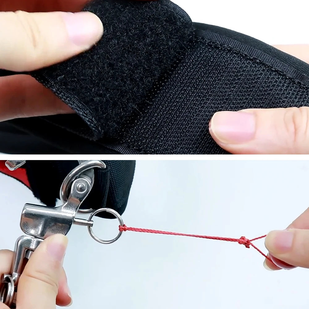 SUP Board Rope Release Waist Leash Surfboard Leash Adjustable Quick Release Waist Rope For Hydrofoil Surfboard Accessory