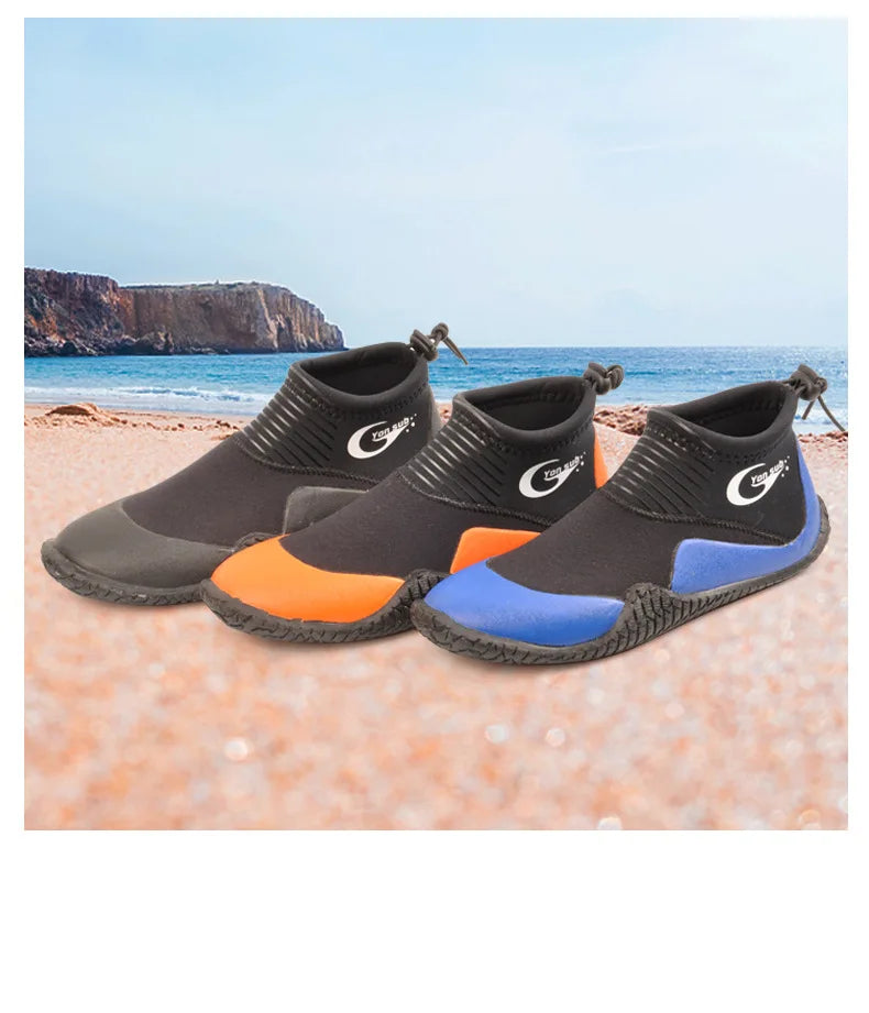 Adults Neoprene Scuba Snorkeling Water Sports Diving Shoes Waterproof Hunting Surfing Kayaking Drift WetSuit Athletic Swim Shoes