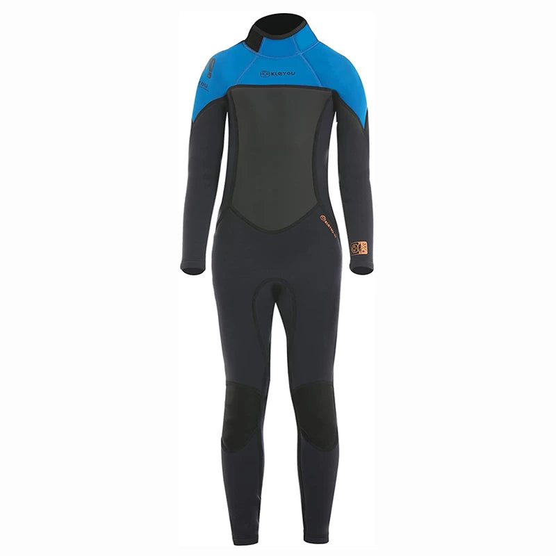 2.5MM Neoprene Wetsuit For Kids Thermal Full Swimsuit Youth Surf Scuba Diving Suit Underwater Freediving Set Thick Beach Wear
