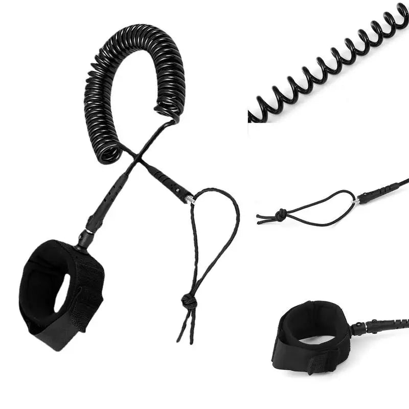 Stand Up Paddle Board Surf Locking Foot Safety Ropes TPU 3m Surfboard Ankle Lanyard For Longboard Bodyboard Surfing Windsurf