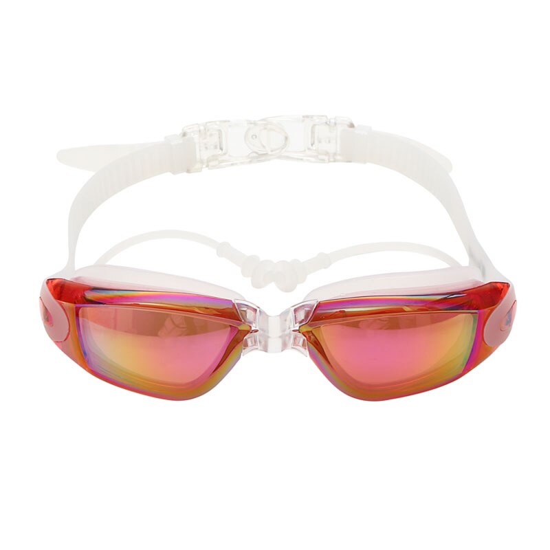 Optical Swimming Goggles Men Women Myopia Pool Earplug Professional Waterproof Swim Eyewear Prescription Adult Diving Glasses