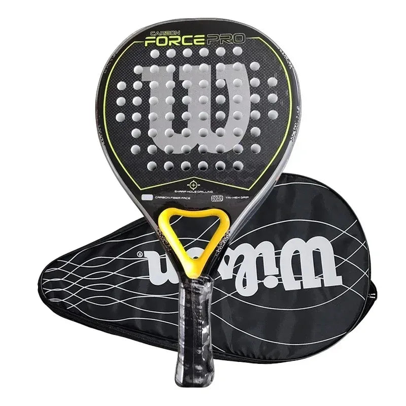New Pala Padel Tennis Racquet Soft Face Carbon Fiber Lightweight and Fashionable EVA Sports Racquet Outdoor Equipment