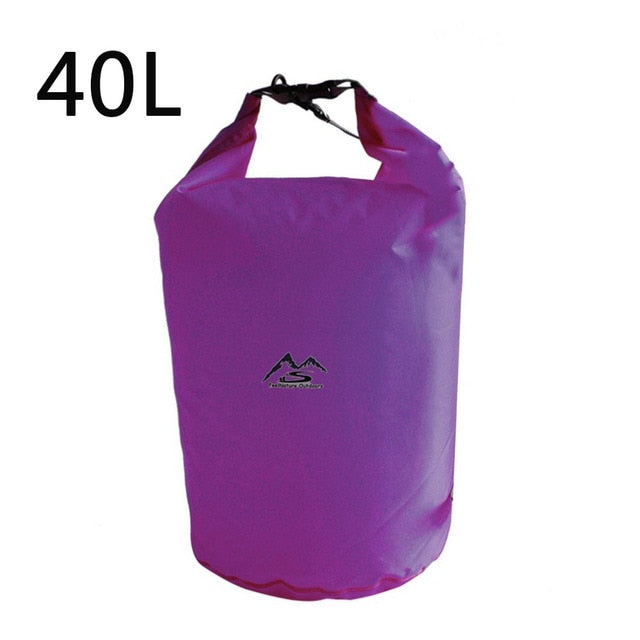 Outdoor Dry Waterproof Bag Dry Bag Sack Waterproof Floating Dry Gear Bags For Boating Fishing Rafting Swimming 5L/10L/20L/40L/70