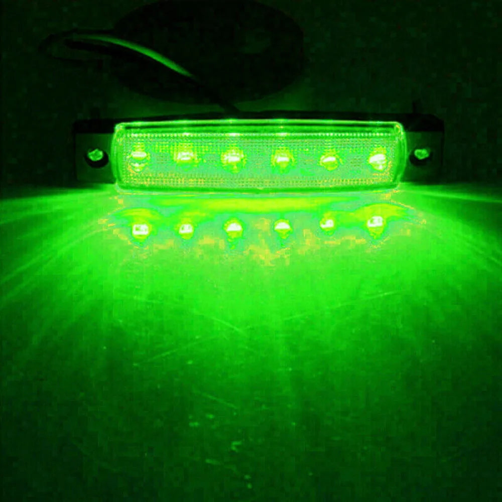 4pcs Red Green LED Lights For Boat 12V Navigation Light Marine Sailing Signal Lamp Yacht Accessories Waterproof