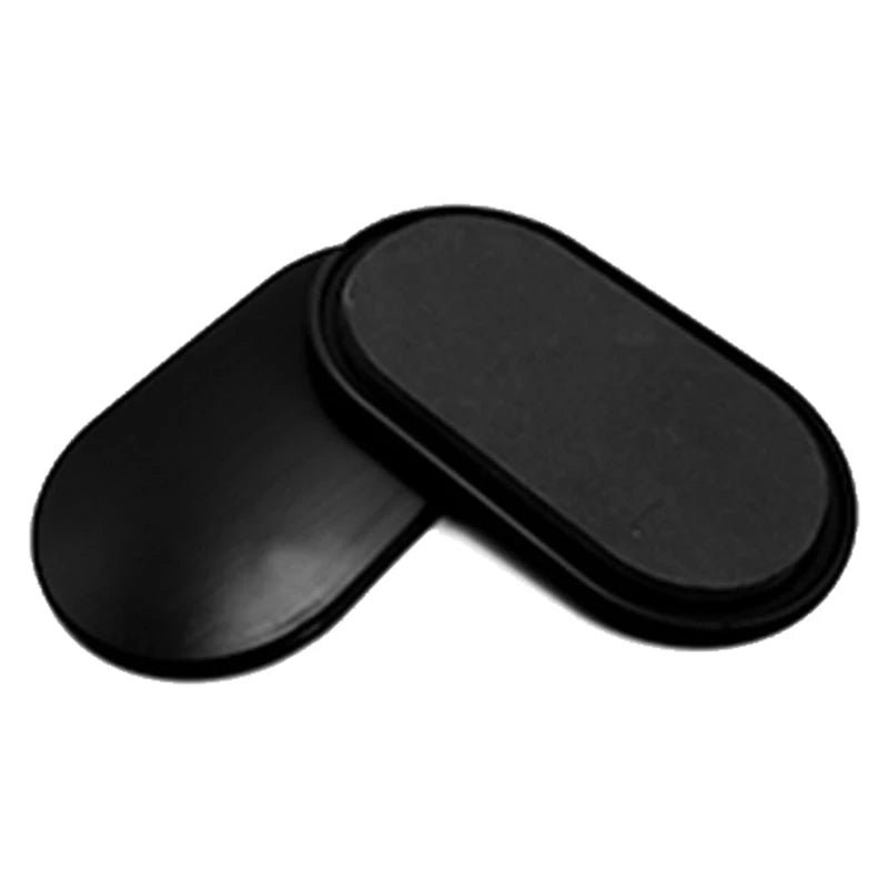 a pair Dual Sided Gliding Discs Core Sliders Core Fitness Training Tool, Gym Home Abdominal & Total Body Workout Equipment