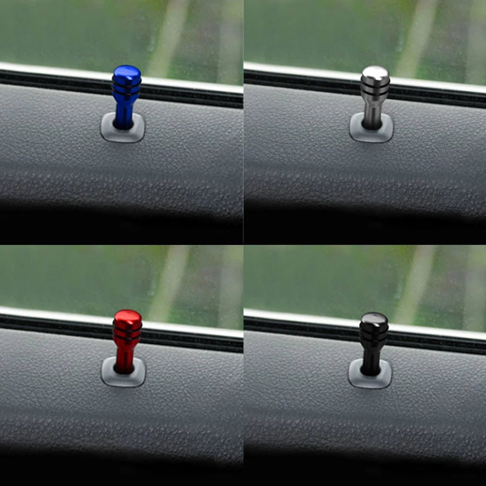 Car Alloy Door Lock Pins Lock Pin Screw Knob For Chevrolet Cruze Aveo Lacetti Captiva Cruz Niva Spark Orlando Epica Sail Soni