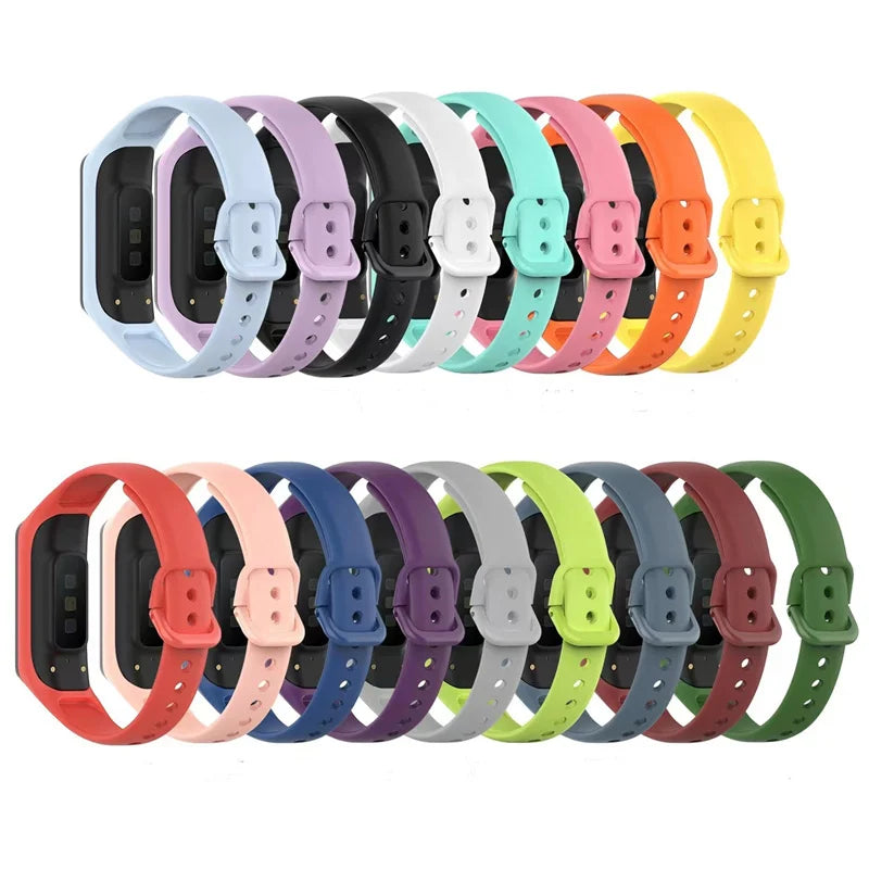 Silicone Band For Samsung Galaxy Fit 2 SM-R220 Watch Strap Bracelet Replacement Sport Watchband Correa For Samsung Galaxy Fit 2