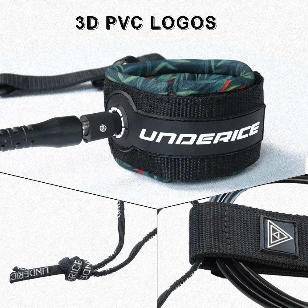 Surf Leash SUP Board 6-10FT Surf Leash Surfboard Leash Surf Leg Rope Surfing Leash For All Surfboard Foot Rope Surf Accessories