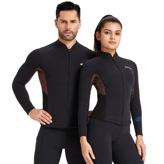 Wetsuit Surf Suit 1.5mm Neopreno Pant Top Men Women Scuba Diving Suit Roupa De Mergulho Swimwear Winter Kitesurf Rash Guards