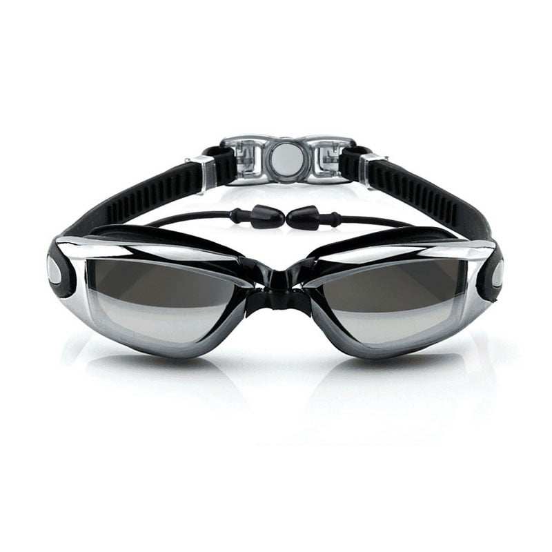 Optical Swimming Goggles Men Women Myopia Pool Earplug Professional Waterproof Swim Eyewear Prescription Adult Diving Glasses