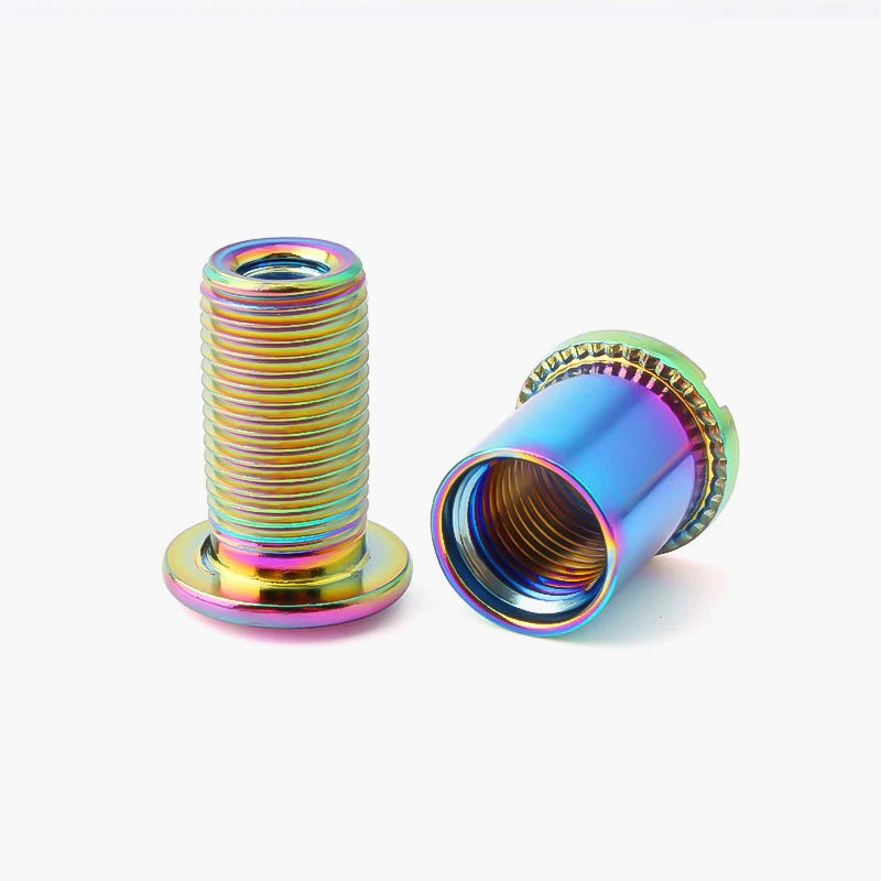Muqzi 4/5 par de parafusos para coroa de bicicleta, placa monoplaca ou placa dupla ou três peças de manivela para ciclismo, acessórios de pedaleira