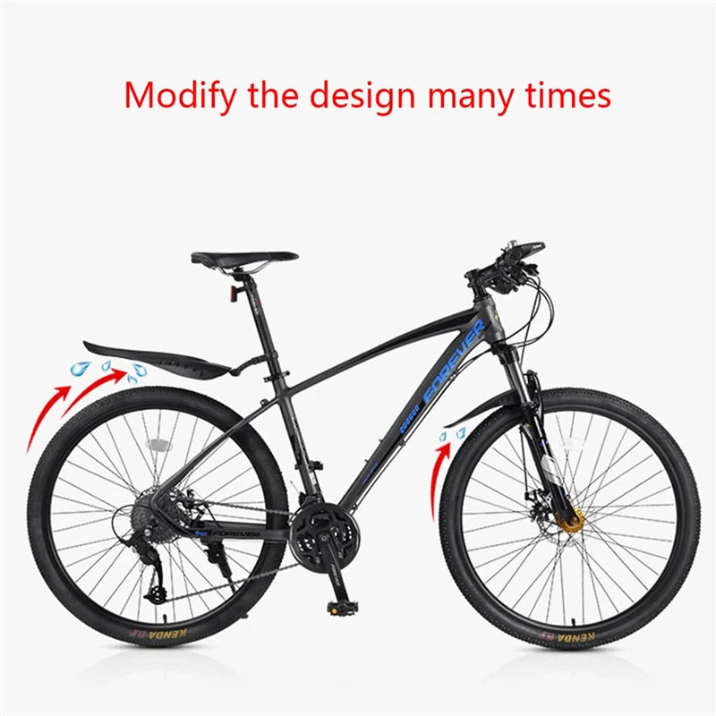 2pcs Bicycle Fender PP Soft Plastic Suitable Bicycles MTB DH Rear Shock BIKE Thicken Splash Protection Accessory