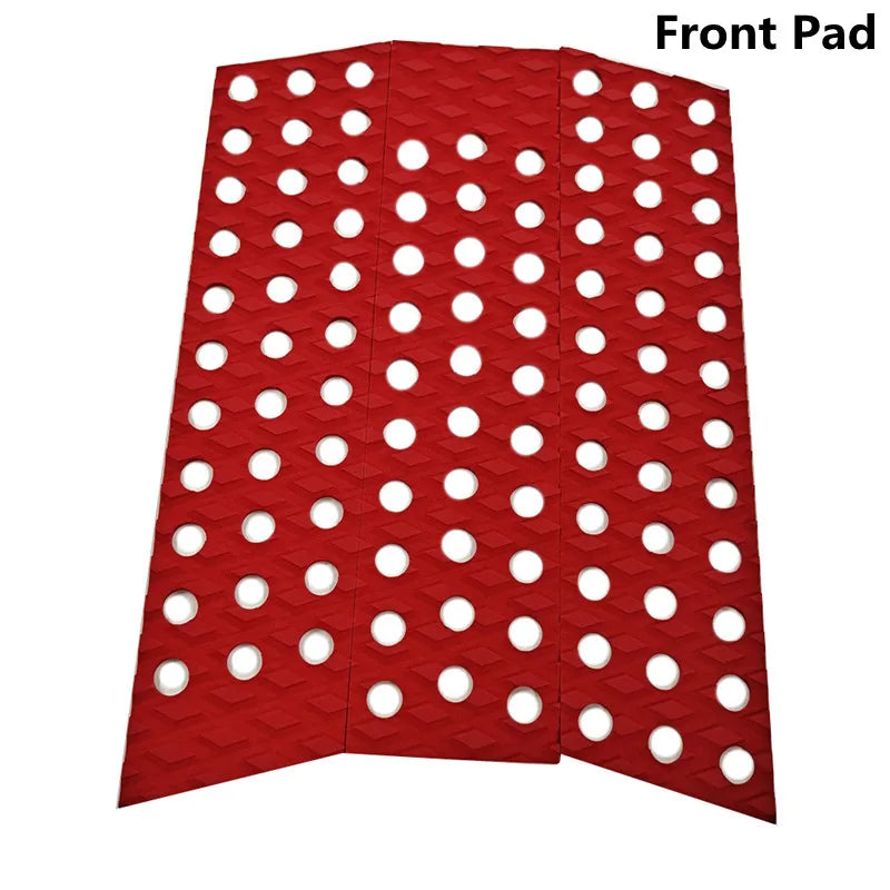 Surf Pads Grip Set Surfboard Traction Pad Front Pads Surf Eva Deck Cover Surfboard Tail Pad Foam Anti Slip Surf Mat Set