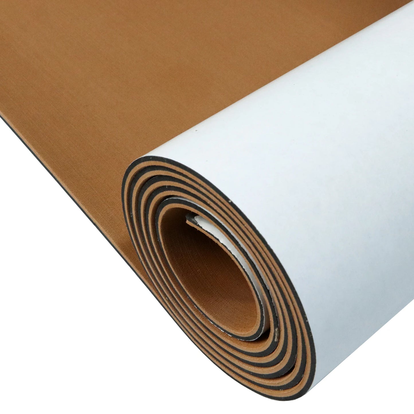 2400x900x5mm EVA Foam Faux Teak Boat Decking Mat Grey Plush Surface Self-adhesive Yacht Flooring Anti-Skid Mat Kayak Accessories