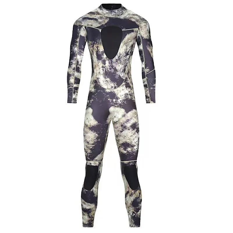 2024 Men Camouflage Wetsuit 3mm Neoprene Surfing Scuba Diving Snorkeling Swimming Body Suit Wetsuit Surf Kitesurf Equipment