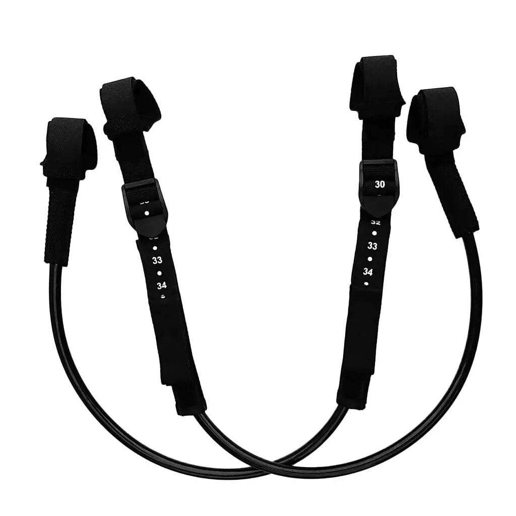1 Pair Unisex Adjustable Performance TPU Windsurfing Harness Line for Windsurf Sailing Water Sports 28-34 inch / 22-28 inch