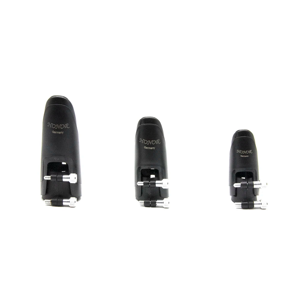 Alemanha plástico saxofone baquelite bocal ligadura saxofone sax ligadura clipe clarinete ligadura alto tenor soprano