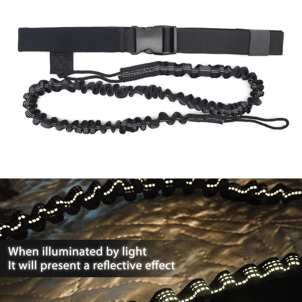 Wing Foil Hydrofoil SUP Board Surf Waist Belt Coiled Leash 10Ft Wingboard Hydrofoil Wing SUP Paddle Board Rope