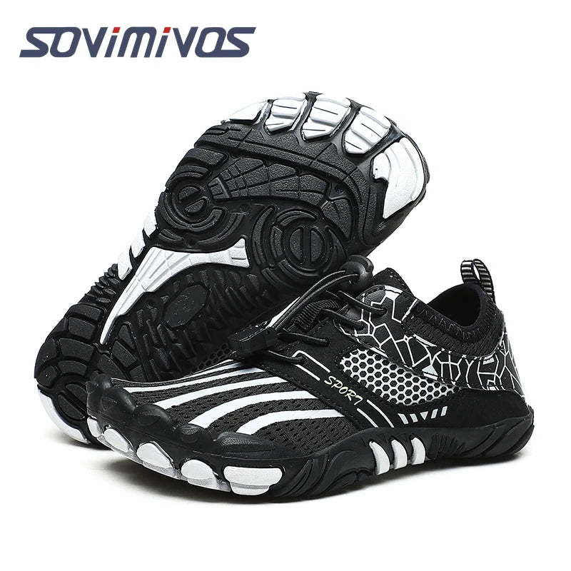Kids Boys & Girls Water Shoes Sports Aqua Athletic Sneakers Lightweight Sport Fast Dry Shoes(Toddler/Little Kid/Big Kid)