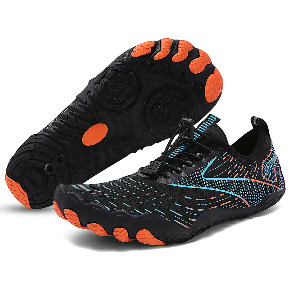 Water Shoes Non-slip Soft Diving Sneakers Breathable Casual Wading Shoes Quick Drying Unisex Swimming Shoes for Water Sports