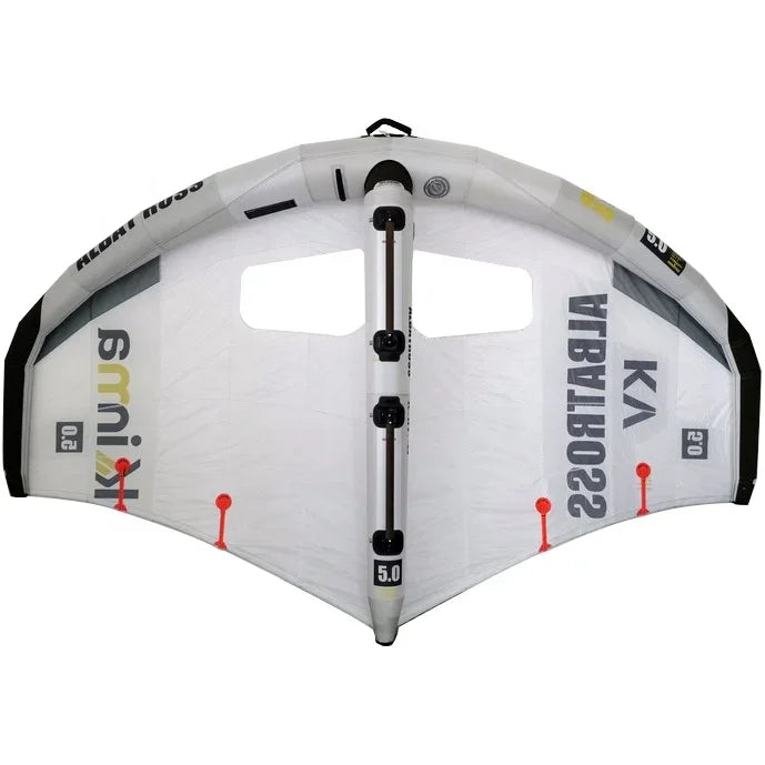 Inflatable Wingsurf Kite Fabric Wing Foil 5m Portable Surfboard Sup Board 5psi Accessories Outdoor Water Sports Equipment 2024