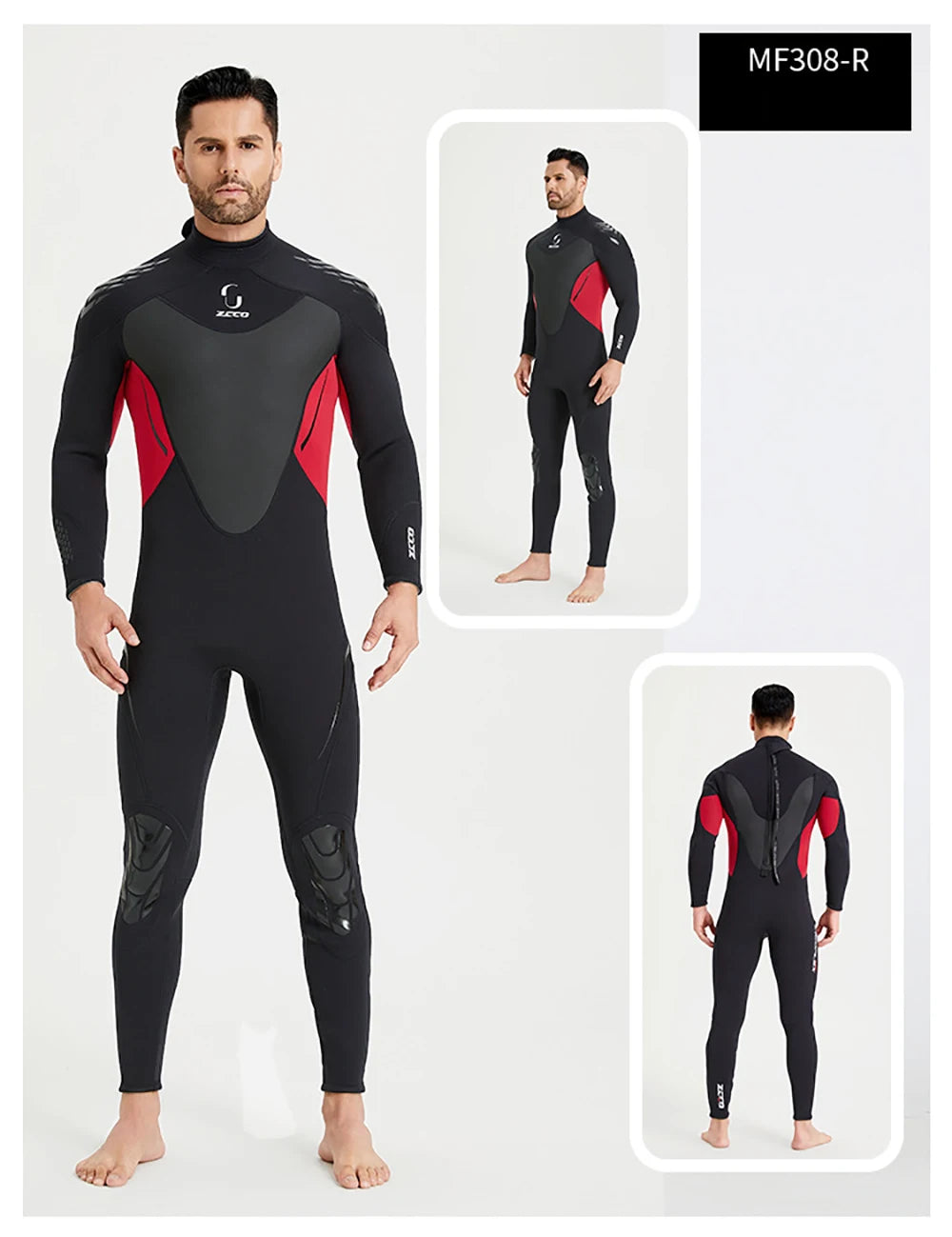 Women Men 3mm Neoprene Wetsuits Full Body Scuba Diving Suit  Snorkeling Surfing Swimming Long Sleeve Keep Warm Water Wetsuits