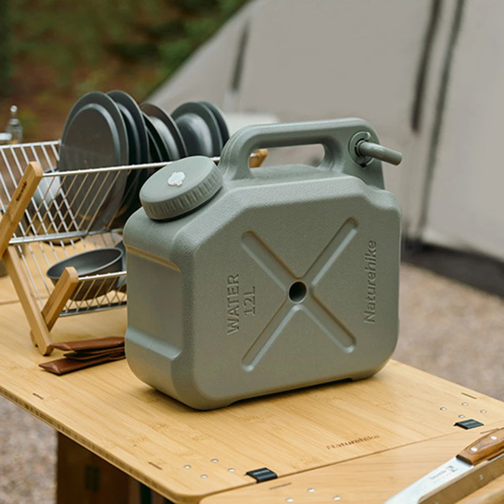 FZCSPEED Water Container with Faucet Camping Portable Water Reservoir Multifunctional for Camping and Hiking Outdoors