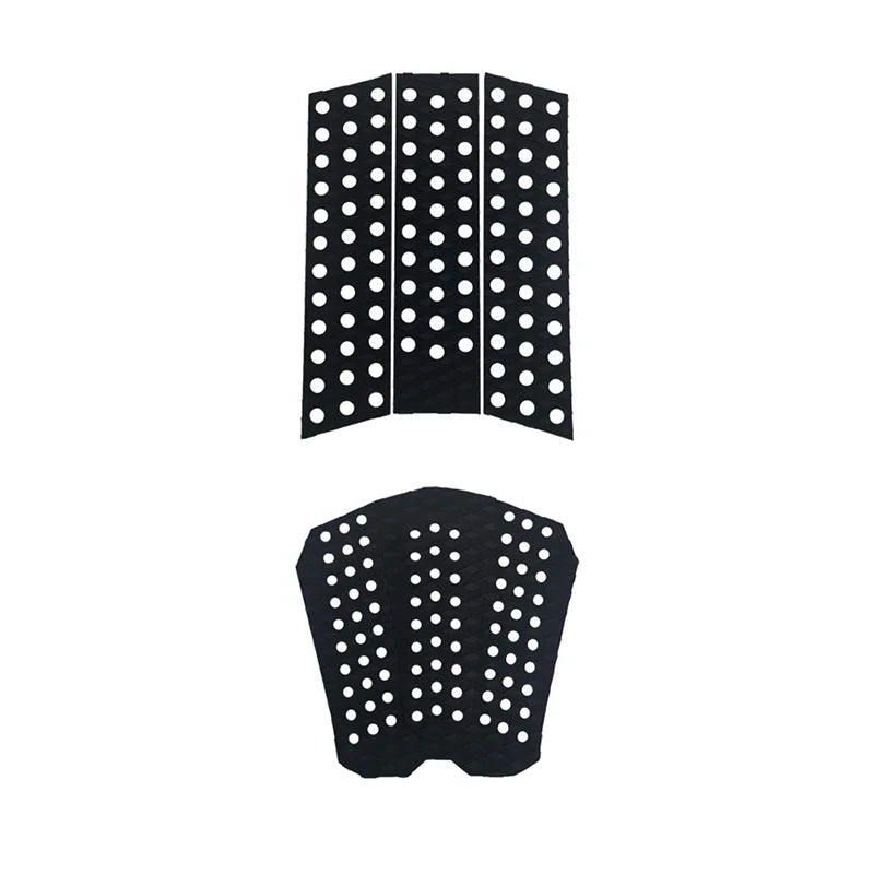 Surf Pads Grip Set Surfboard Traction Pad Front Pads Surf Eva Deck Cover Surfboard Tail Pad Foam Anti Slip Surf Mat Set